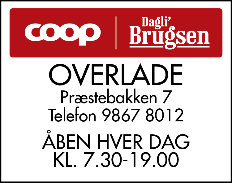 Dagli'Brugsen Overlade